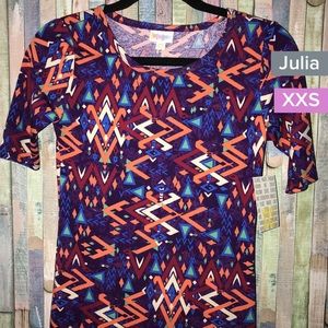 Lularoe Julia Dress XXS (NWT)